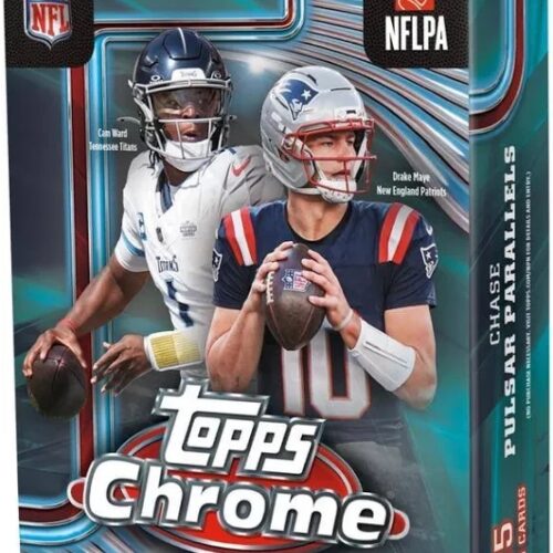 2025 Topps Chrome Football Hanger Box