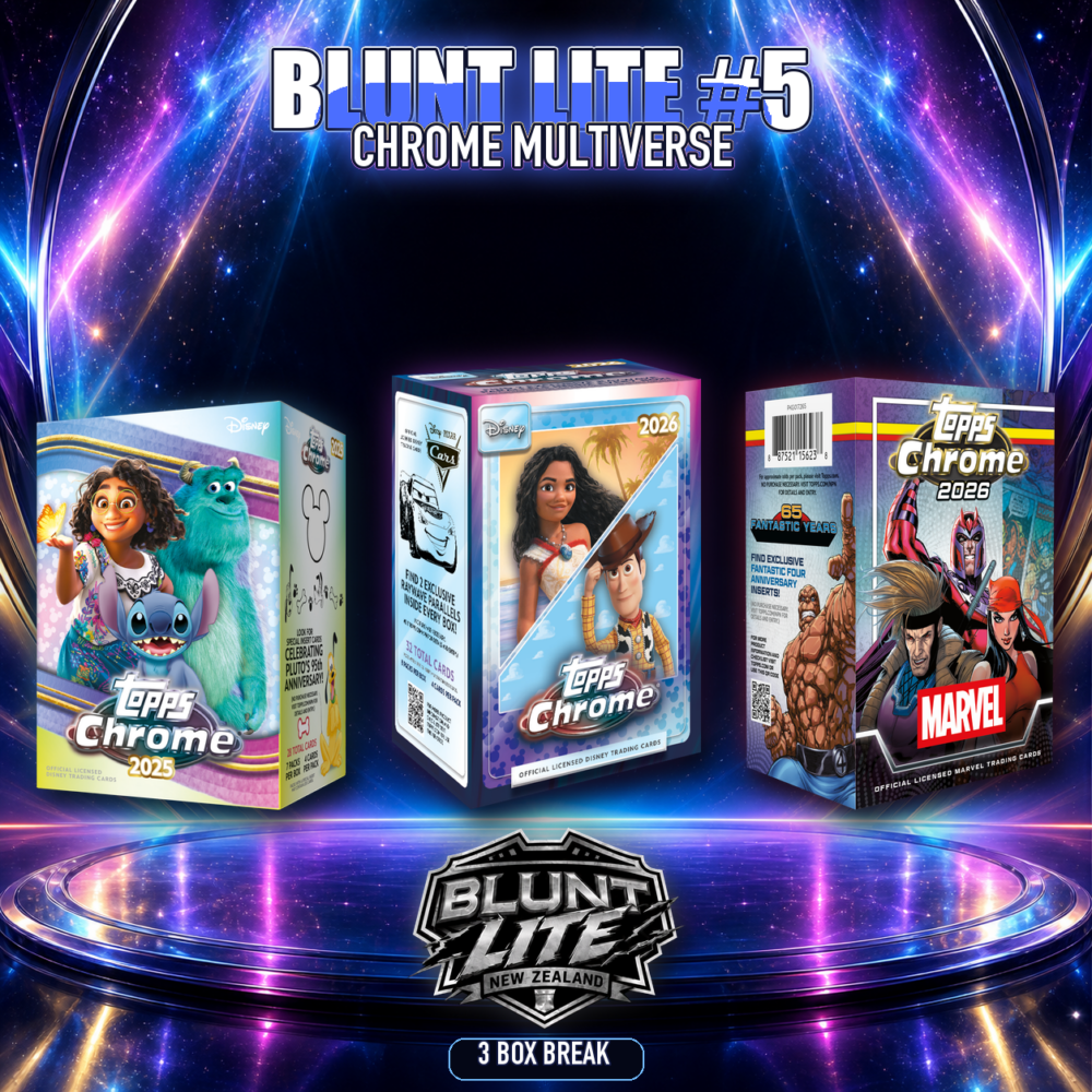 Blunt Lite #5 – Disney × Marvel Chrome Random Letter Break